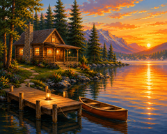 Golden Lakeside