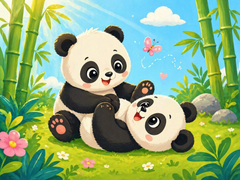Playful Panda