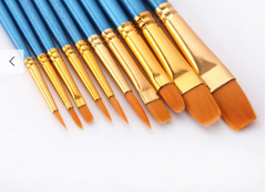 Ensemble de pinceaux professionnels