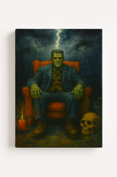 Frankenstein's Stormy Reflection