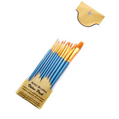 Ensemble de pinceaux professionnels