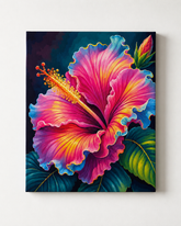 Neon Hibiscus