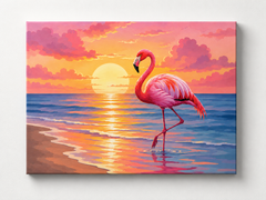 Flamingo Sunset