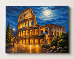 Moonlit Colosseum