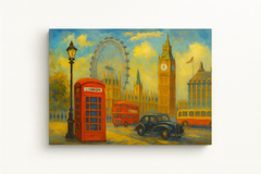 Cab in the Big Ben Light