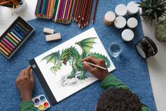 LED Glow Drawing Board for Kids | PaintMeLike