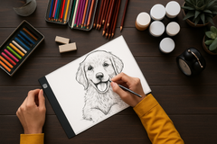 LED Glow Drawing Board for Kids | PaintMeLike