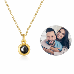 Custom Photo Projection Necklace