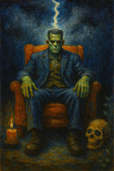 Frankenstein's Stormy Reflection