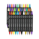 24 Count Acrylic Brush Tip Markers PaintMeLike