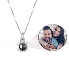 Custom Photo Projection Necklace