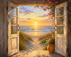 Sunset Door